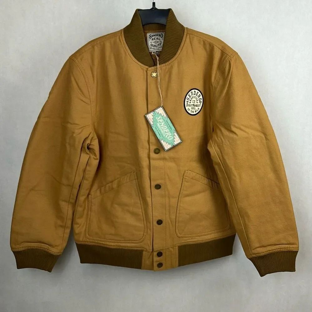NEW Sendero Provisions La Tierra Work Jacket SZ XL Rugged Brown Canvas